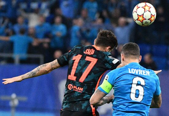 Футбол. Лига чемпионов. Матч "Зенит" - "Челси"