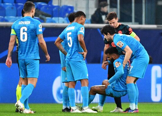 Футбол. Лига чемпионов. Матч "Зенит" - "Челси"