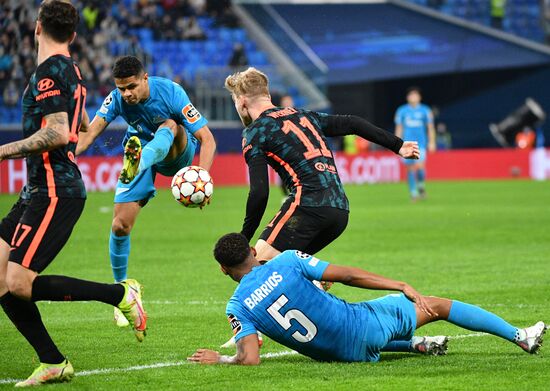 Футбол. Лига чемпионов. Матч "Зенит" - "Челси"