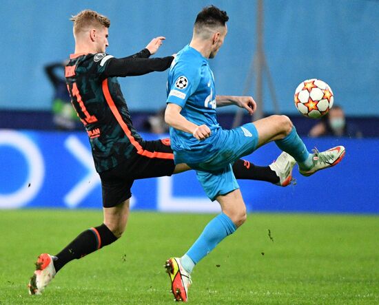 Футбол. Лига чемпионов. Матч "Зенит" - "Челси"