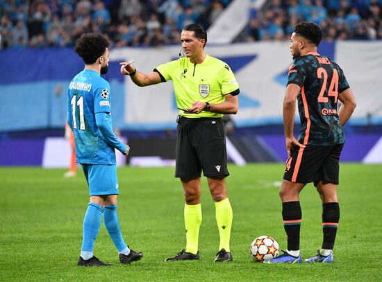 Футбол. Лига чемпионов. Матч "Зенит" - "Челси"