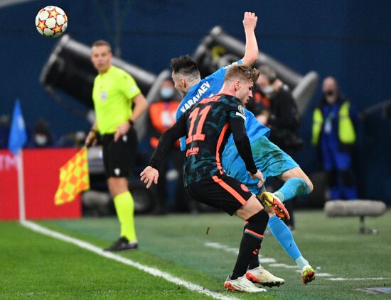 Футбол. Лига чемпионов. Матч "Зенит" - "Челси"