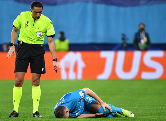 Футбол. Лига чемпионов. Матч "Зенит" - "Челси"