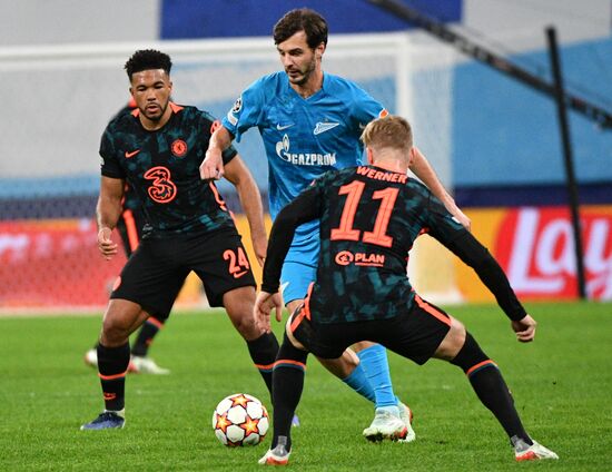 Футбол. Лига чемпионов. Матч "Зенит" - "Челси"