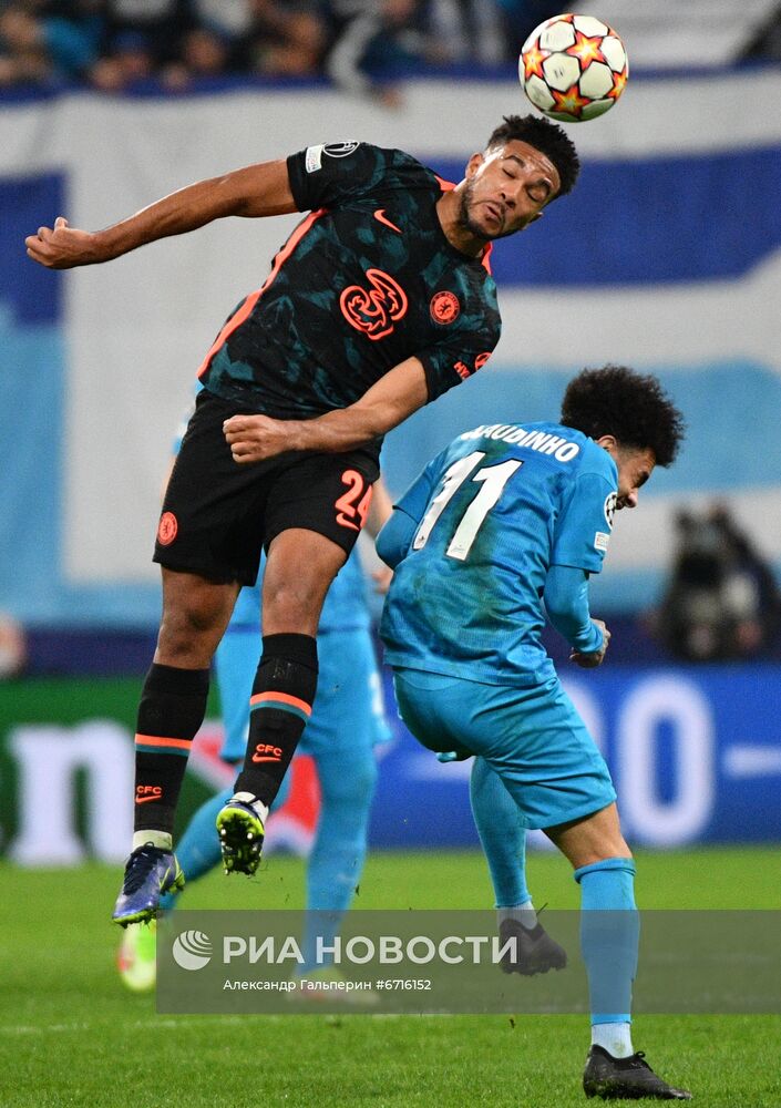 Футбол. Лига чемпионов. Матч "Зенит" - "Челси"