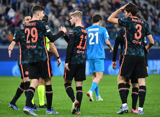 Футбол. Лига чемпионов. Матч "Зенит" - "Челси"