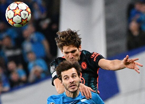 Футбол. Лига чемпионов. Матч "Зенит" - "Челси"