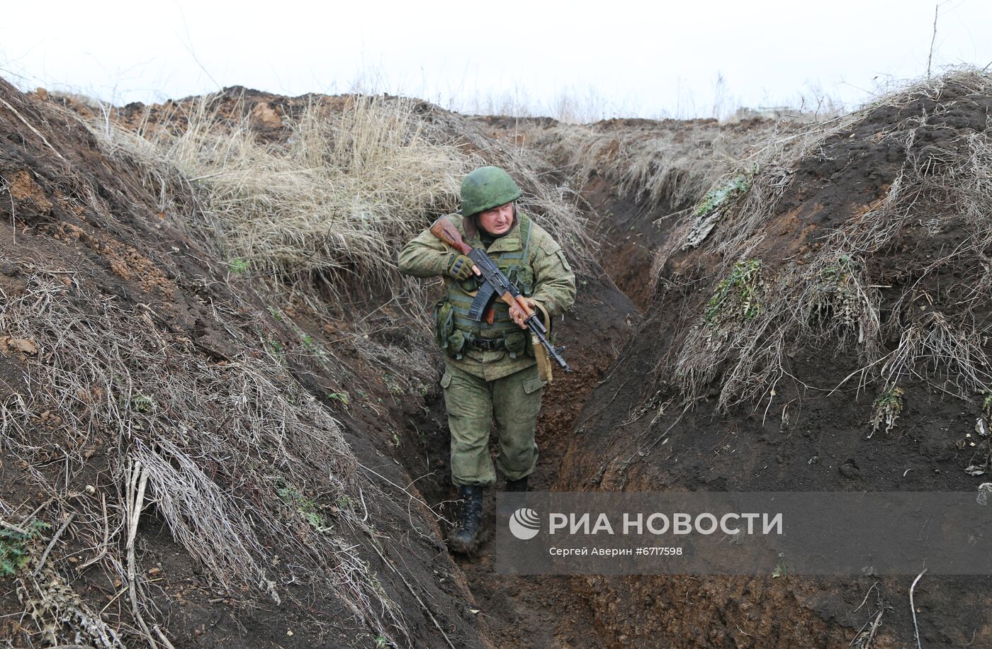 Ситуация на передовой в ЛНР