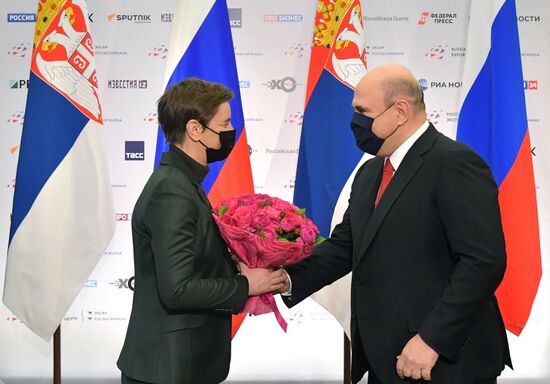 Премьер-министр РФ М. Мишустин принял участие в работе международного экспортного форума "Сделано в России - 2021"