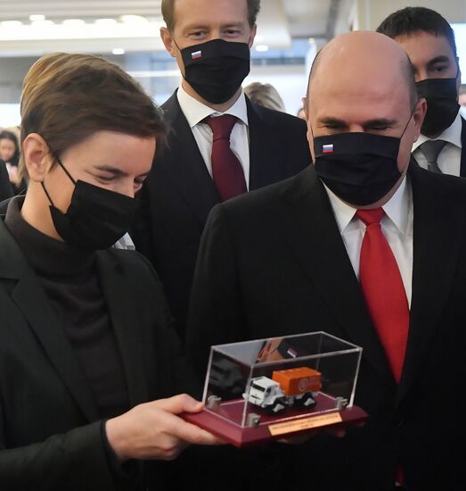 Премьер-министр РФ М. Мишустин принял участие в работе Международного экспортного форума "Сделано в России - 2021"