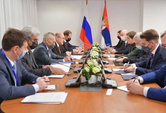 Премьер-министр РФ М. Мишустин принял участие в работе международного экспортного форума "Сделано в России - 2021"