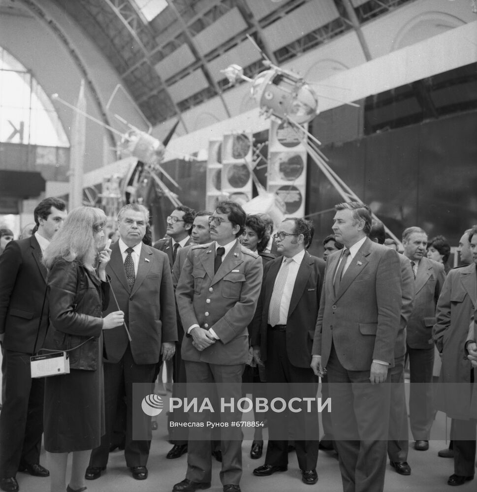 Визит в СССР делегации Никарагуа во главе с Д. Ортегой