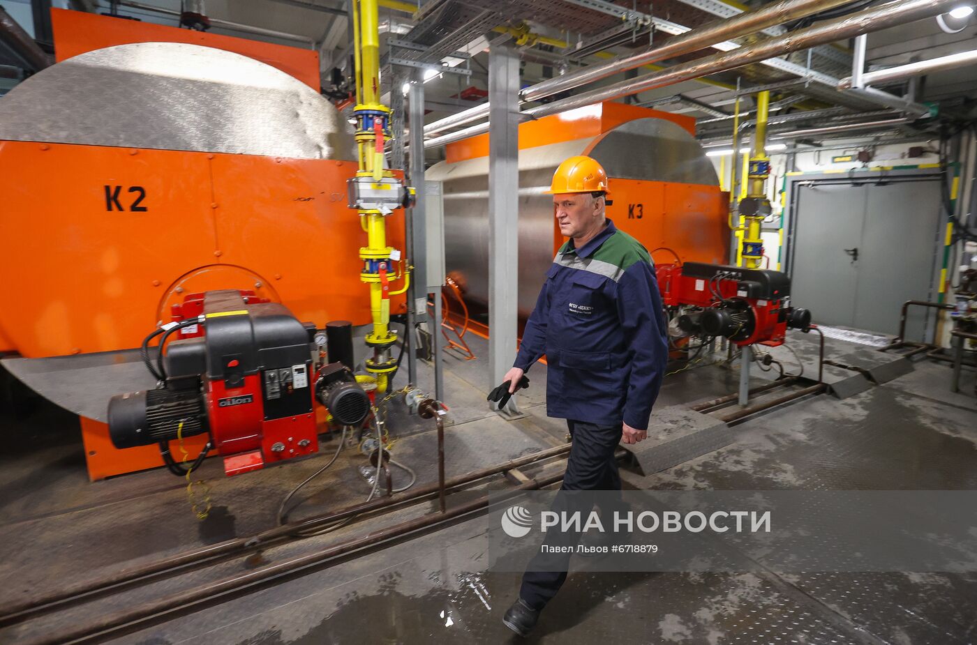 Запуск первой газовой котельной "Новатэк" в Мурманске