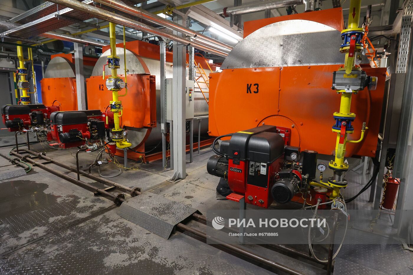 Запуск первой газовой котельной "Новатэк" в Мурманске