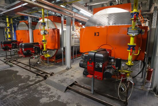 Запуск первой газовой котельной "Новатэк" в Мурманске