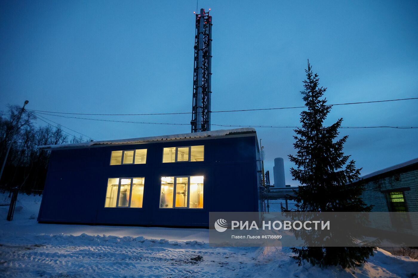 Запуск первой газовой котельной "Новатэк" в Мурманске