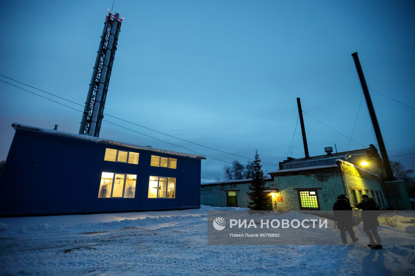 Запуск первой газовой котельной "Новатэк" в Мурманске
