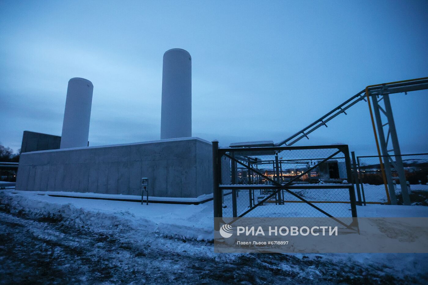 Запуск первой газовой котельной "Новатэк" в Мурманске