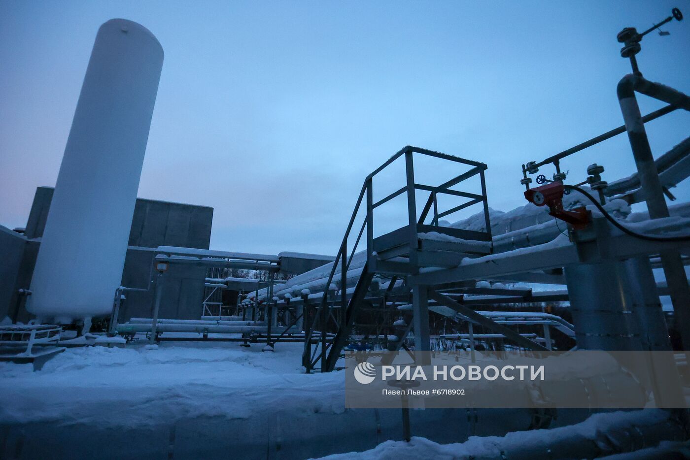 Запуск первой газовой котельной "Новатэк" в Мурманске