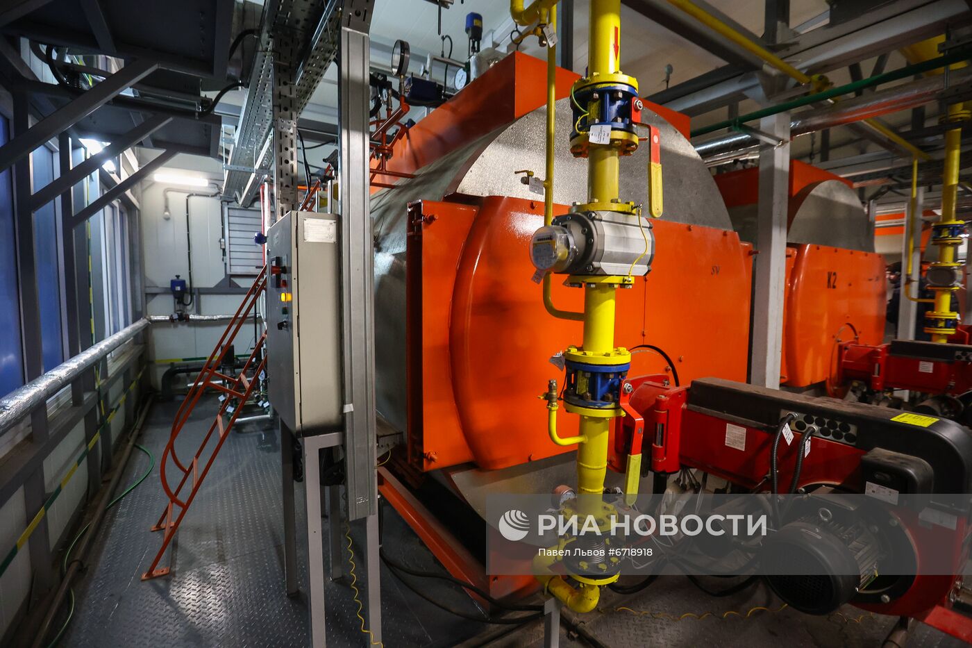 Запуск первой газовой котельной "Новатэк" в Мурманске