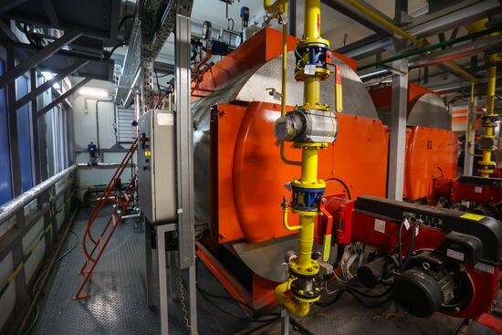 Запуск первой газовой котельной "Новатэк" в Мурманске