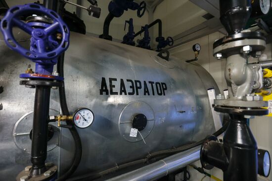 Запуск первой газовой котельной "Новатэк" в Мурманске