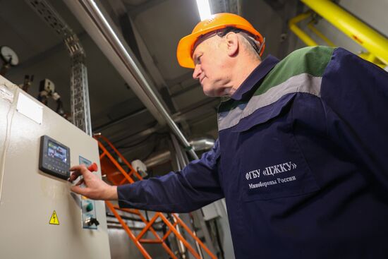 Запуск первой газовой котельной "Новатэк" в Мурманске