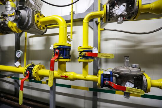 Запуск первой газовой котельной "Новатэк" в Мурманске