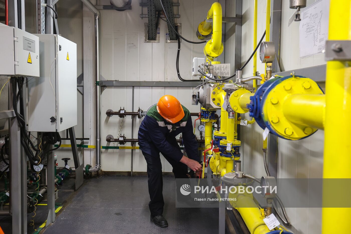 Запуск первой газовой котельной "Новатэк" в Мурманске