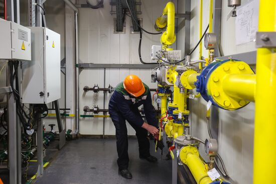 Запуск первой газовой котельной "Новатэк" в Мурманске