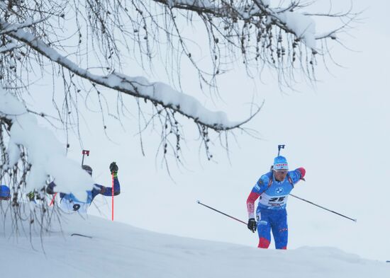 Биатлон. III этап Кубка мира. Мужчины. Гонка преследования