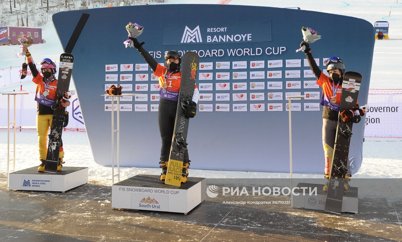 Сноуборд. Этап Кубка мира. Параллельный слалом-гигант