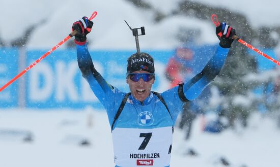 Биатлон. III этап Кубка мира. Мужчины. Гонка преследования