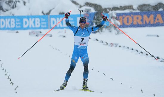 Биатлон. III этап Кубка мира. Мужчины. Гонка преследования