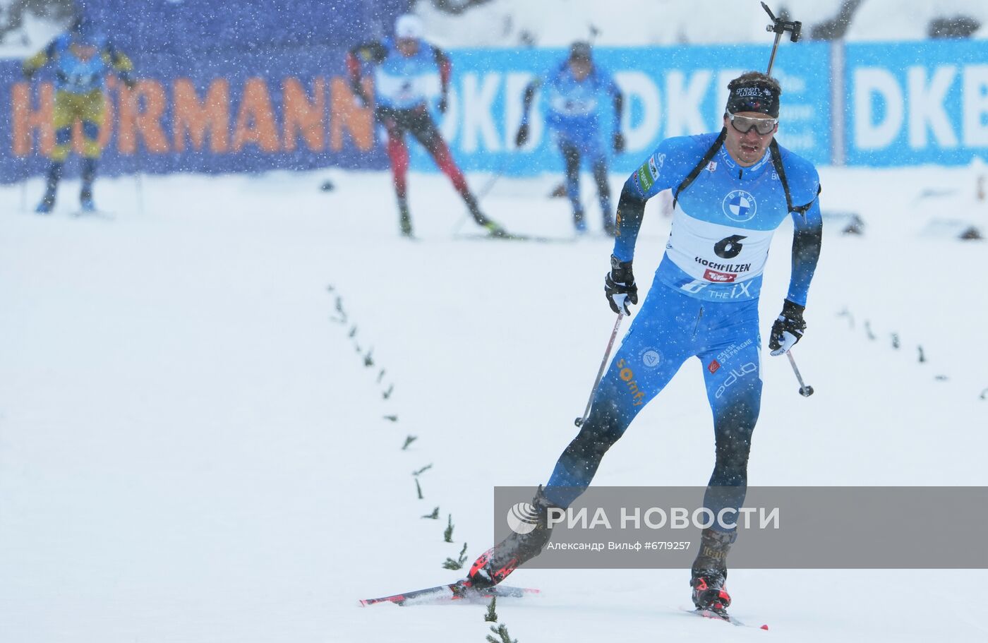 Биатлон. III этап Кубка мира. Мужчины. Гонка преследования