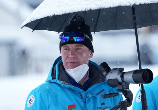 Биатлон. III этап Кубка мира. Мужчины. Гонка преследования