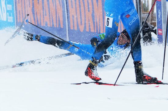 Биатлон. III этап Кубка мира. Мужчины. Гонка преследования