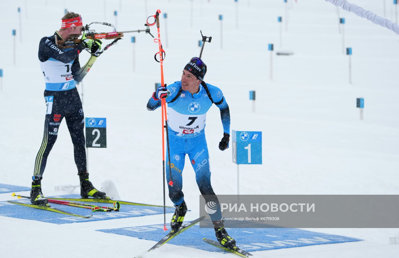 Биатлон. III этап Кубка мира. Мужчины. Гонка преследования