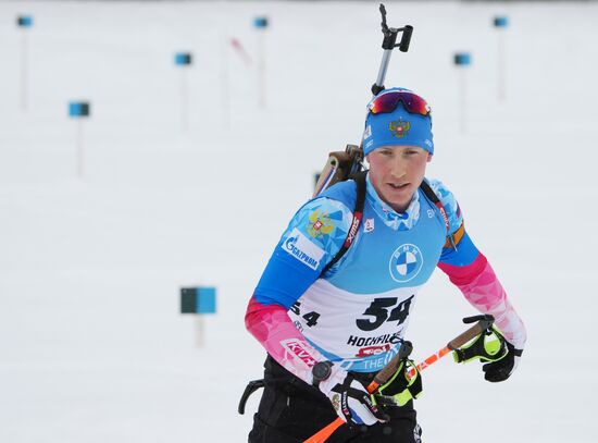 Биатлон. III этап Кубка мира. Мужчины. Гонка преследования