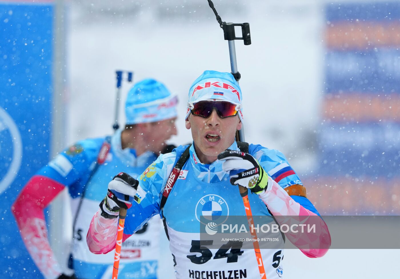 Биатлон. III этап Кубка мира. Мужчины. Гонка преследования