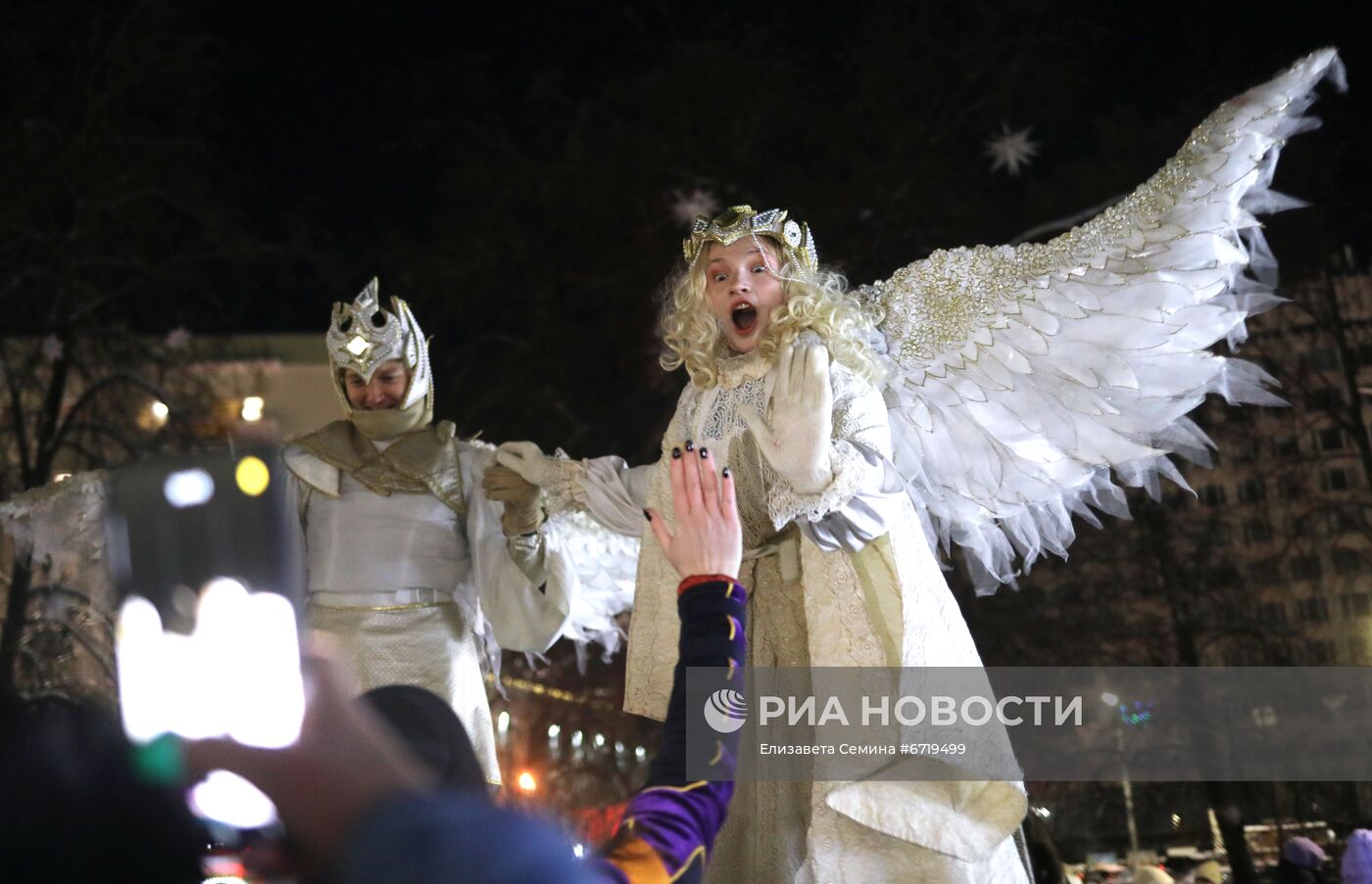 Новогодний парад в Нижнем Новгороде