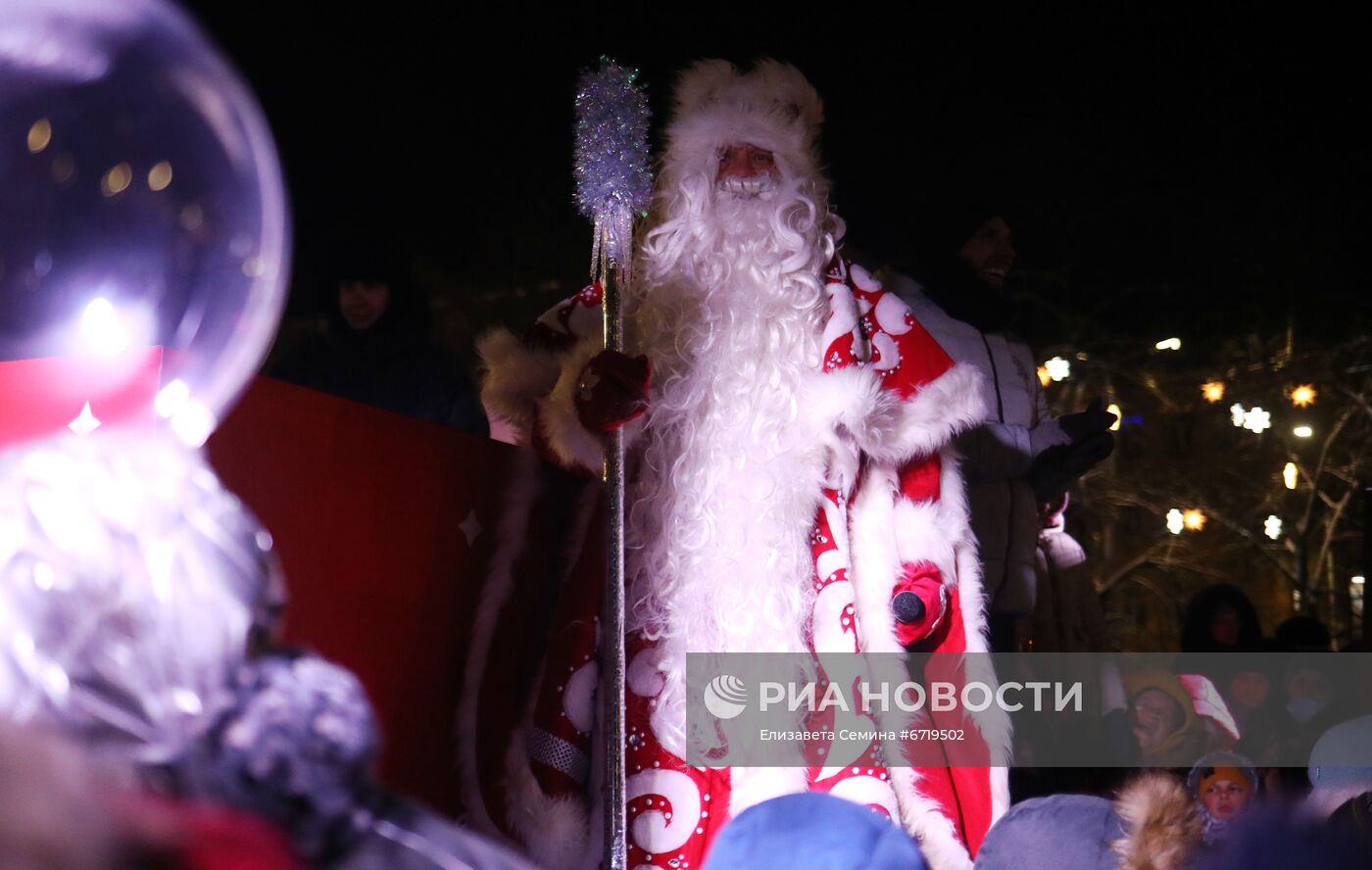 Новогодний парад в Нижнем Новгороде