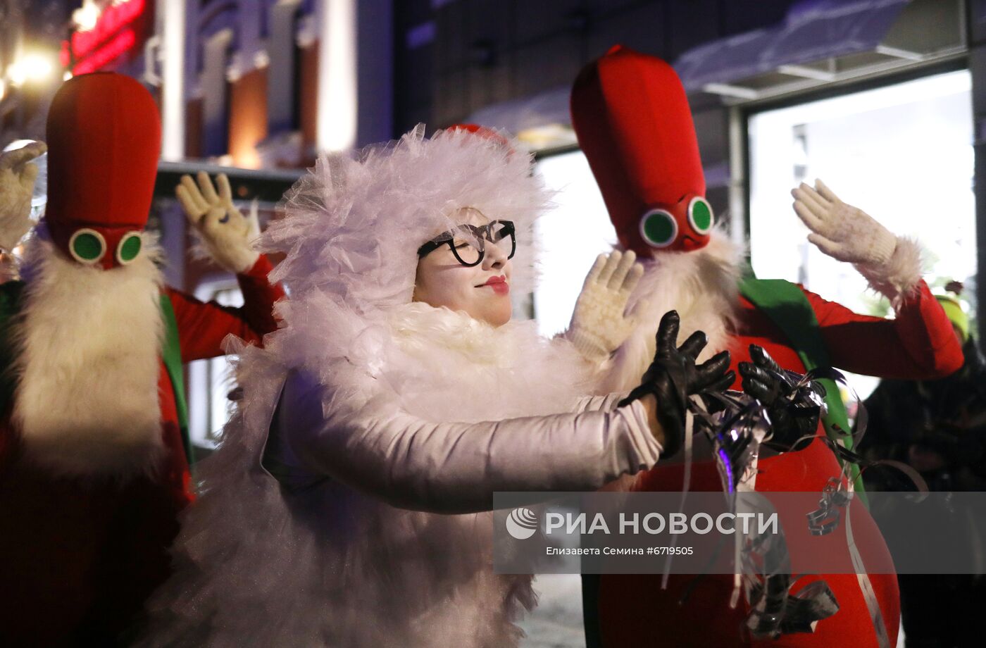 Новогодний парад в Нижнем Новгороде