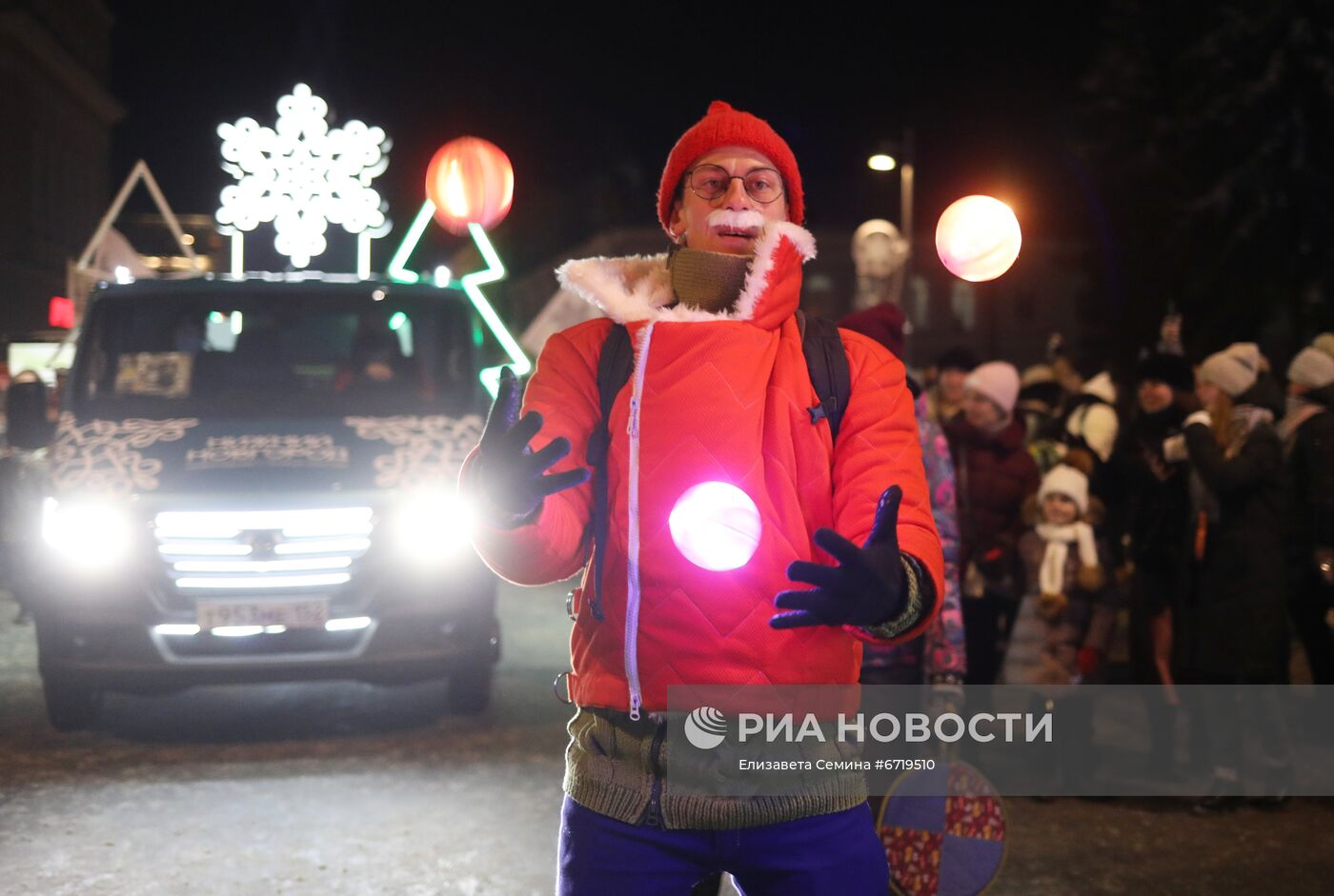 Новогодний парад в Нижнем Новгороде