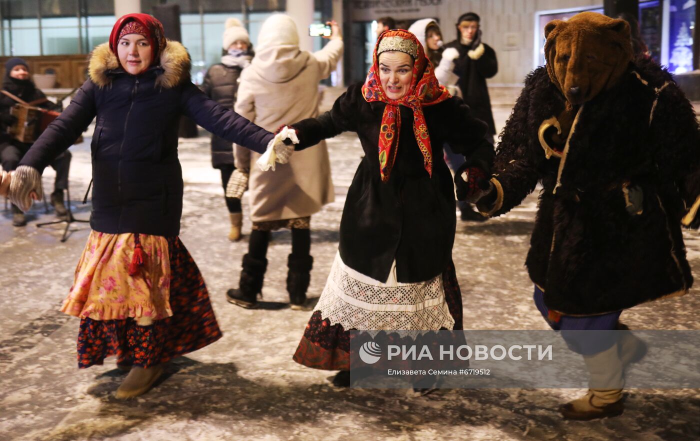 Новогодний парад в Нижнем Новгороде