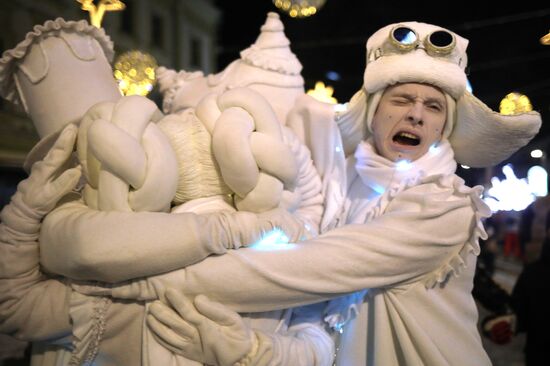 Новогодний парад в Нижнем Новгороде