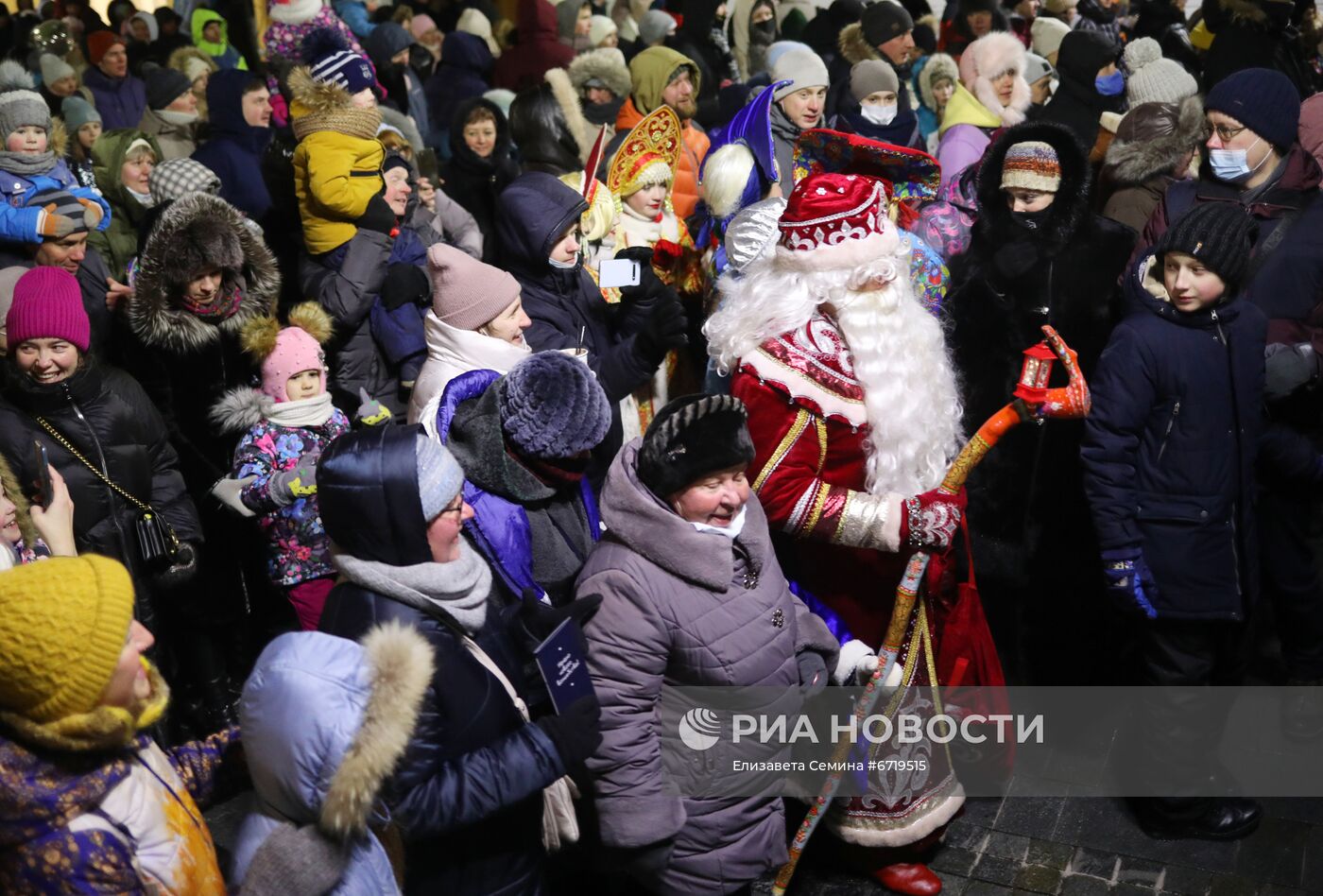 Новогодний парад в Нижнем Новгороде