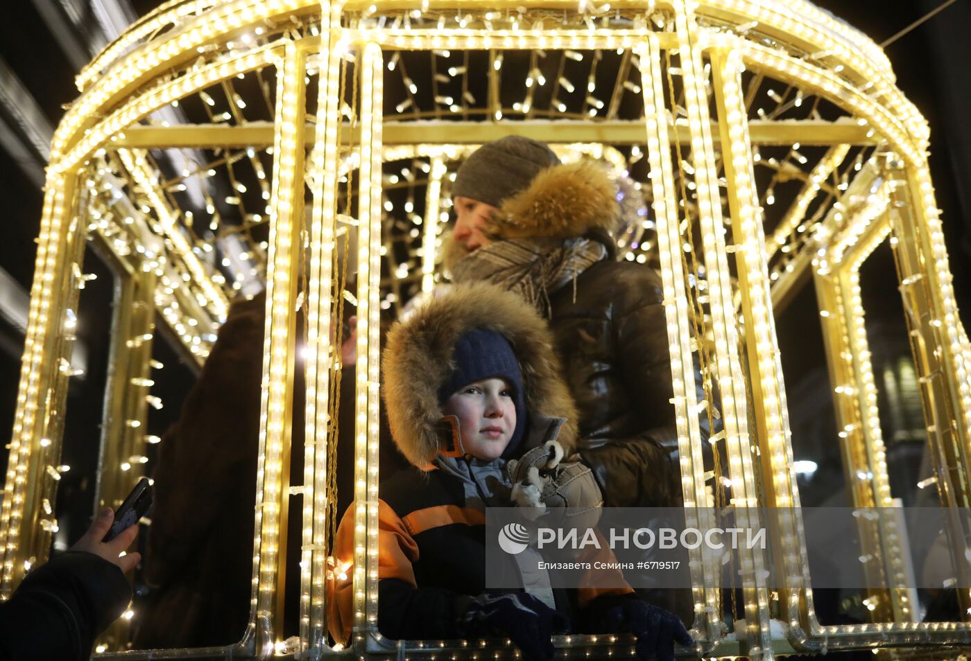 Новогодний парад в Нижнем Новгороде