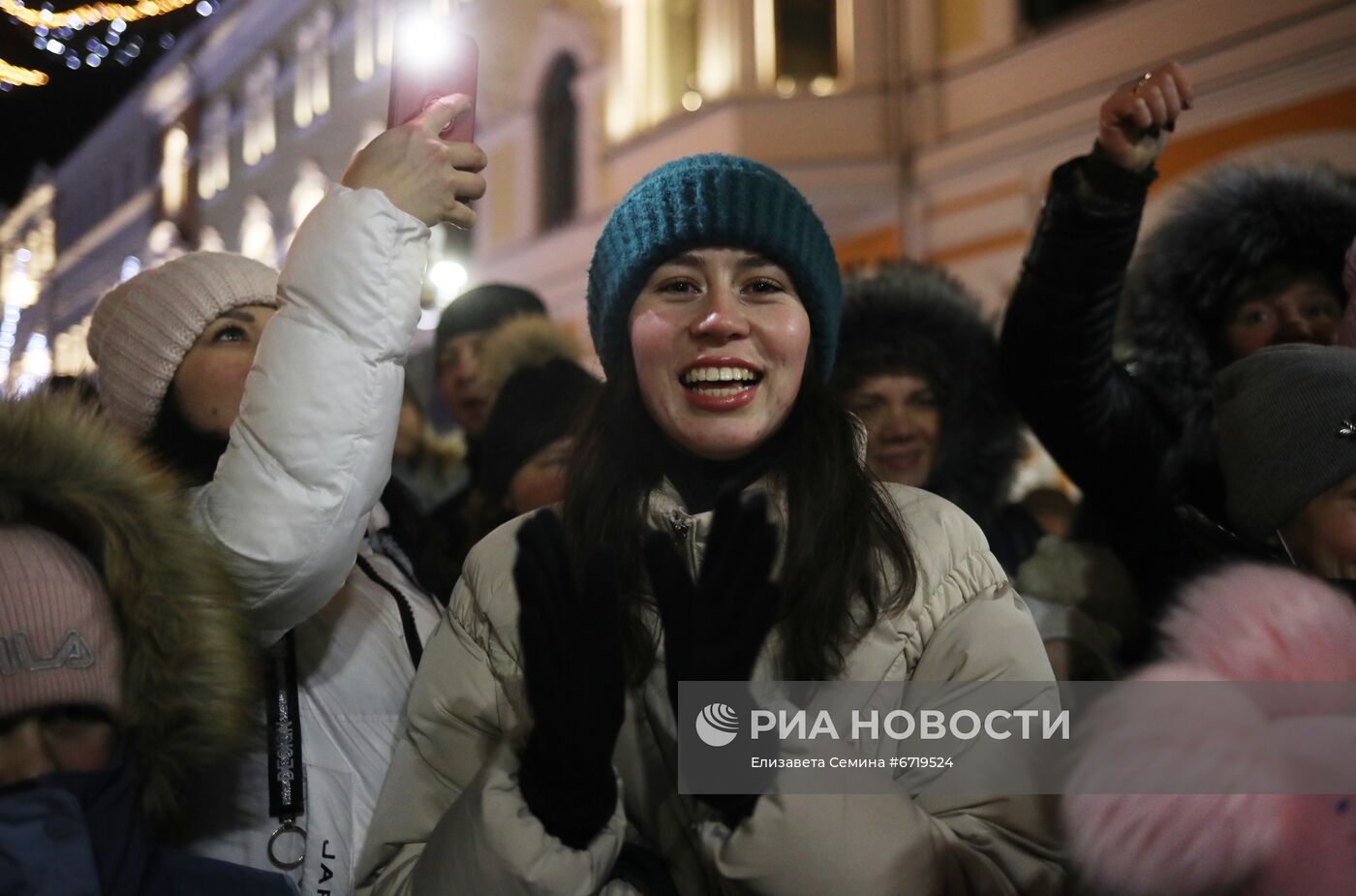 Новогодний парад в Нижнем Новгороде