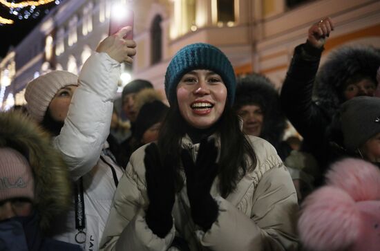 Новогодний парад в Нижнем Новгороде